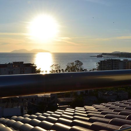 Seaview Penthouse Terrace & Garage Apartment Vlore Bagian luar foto